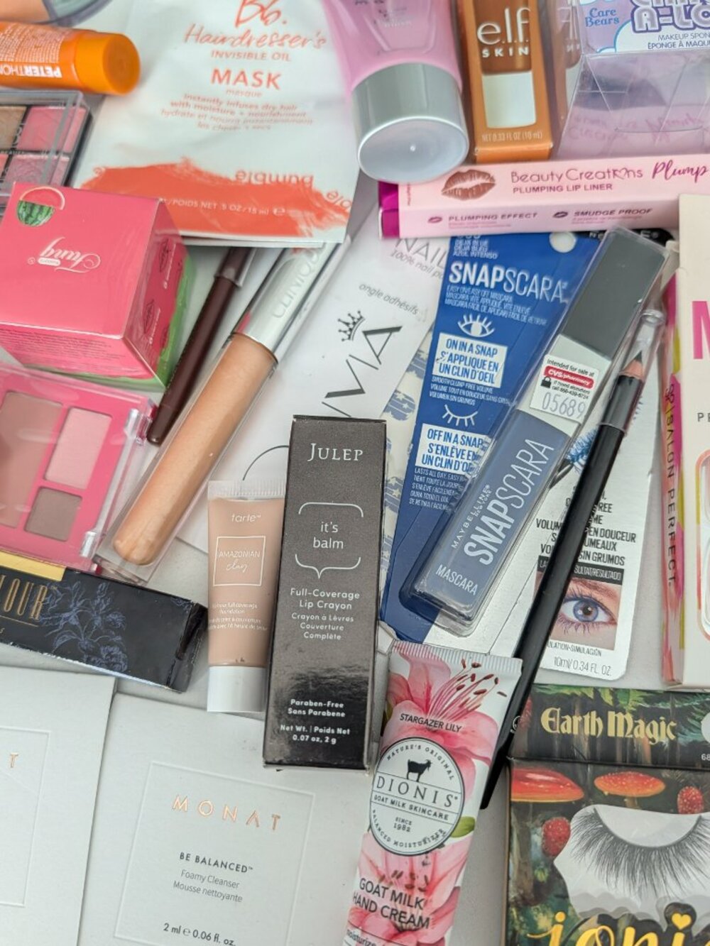 Mixed Beauty Skincare Cosmetics Hair Masks Nail Lot Samples Travel Size New - Picture 4 of 12
